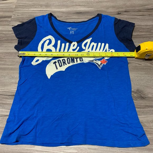 ⭐2/$20 4Her by Carl Banks | Women's Toronto Blue Jays TShirt Medium - Picture 4 of 6